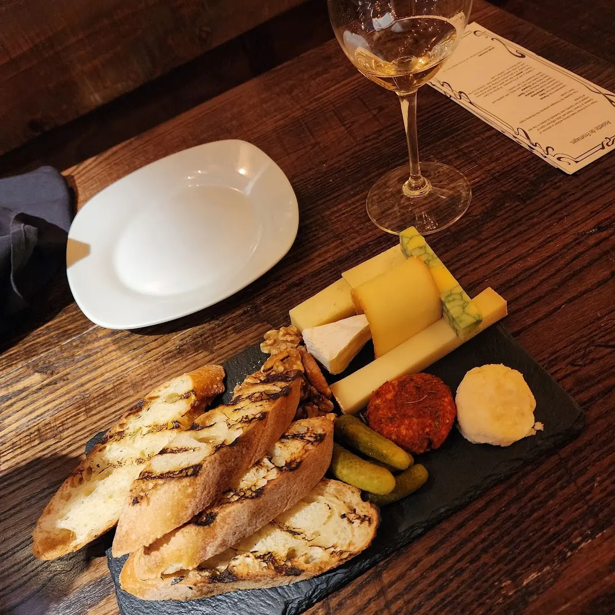 Cheese Trio with Beaujolais Nouveau