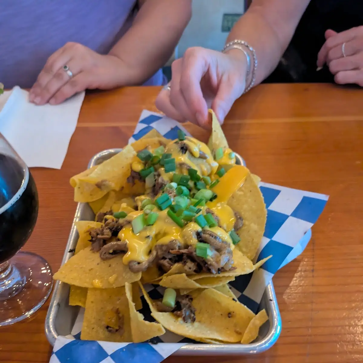 Beer Cheese Nachos