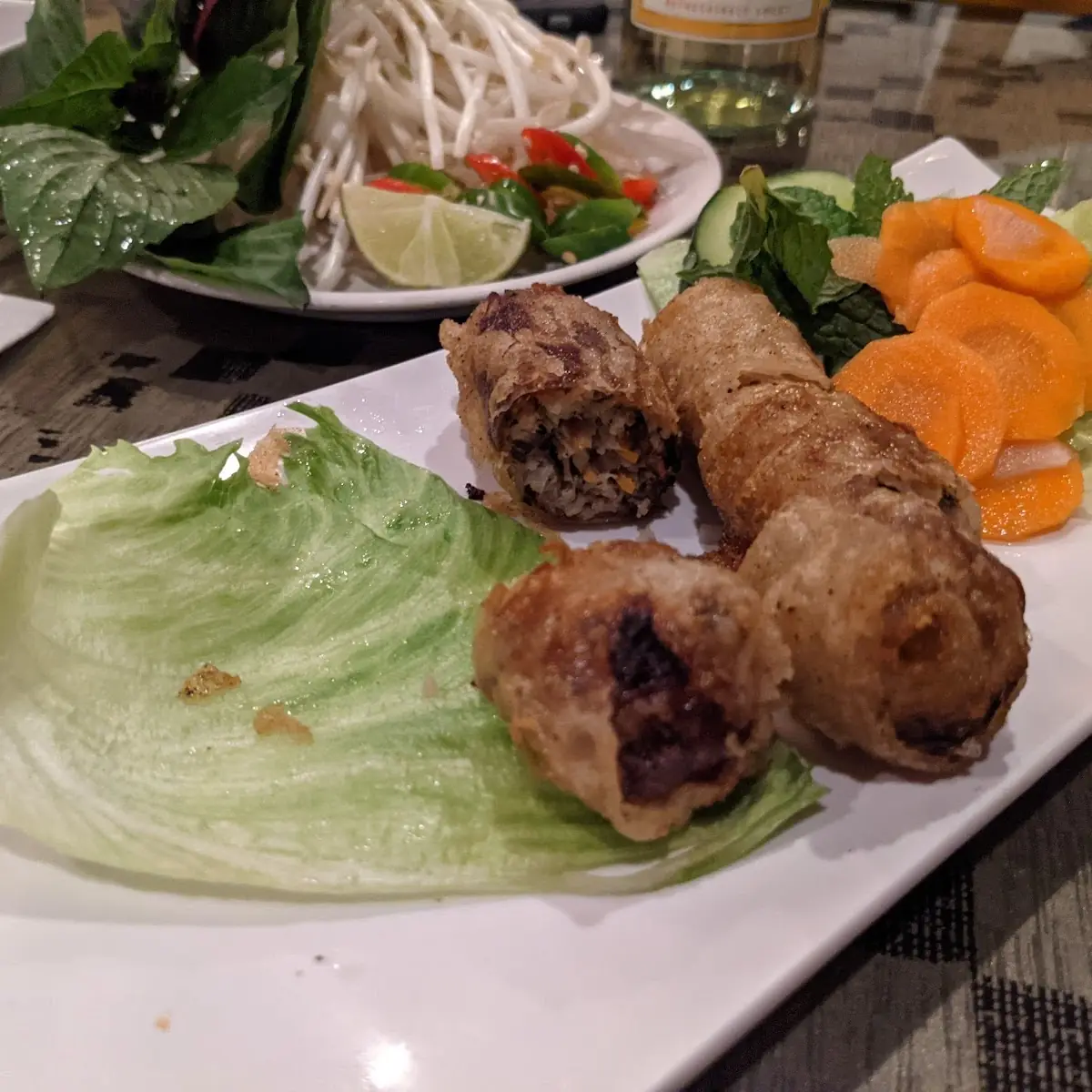 Bun Cha Gio Spring Rolls