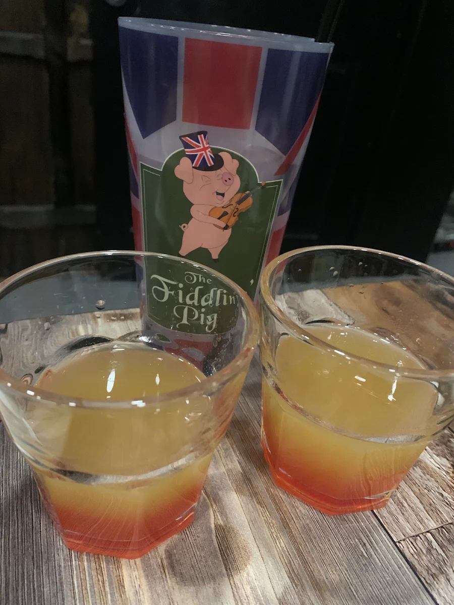 Pineapple Upside Down Shots