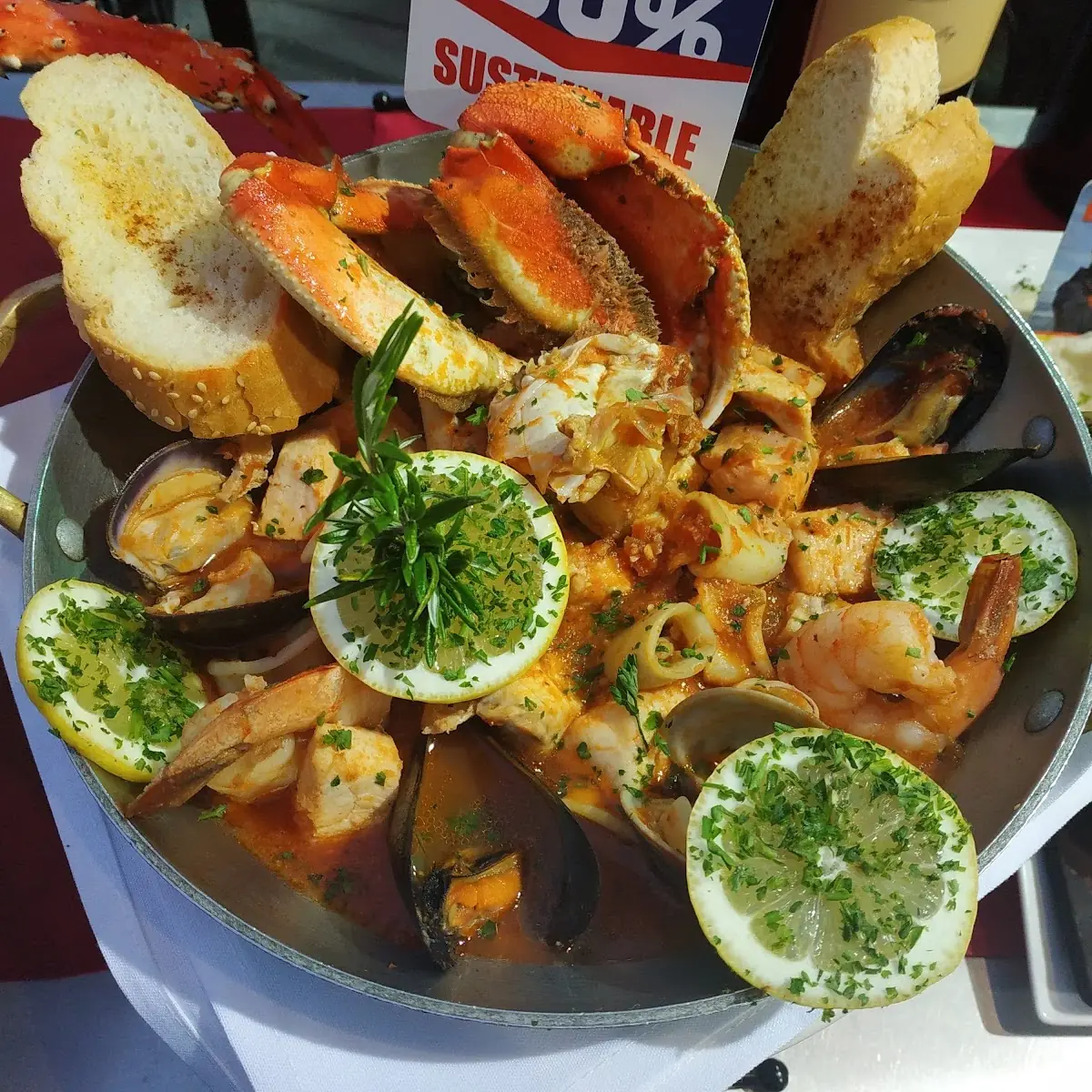 Seafood Platter & Chips