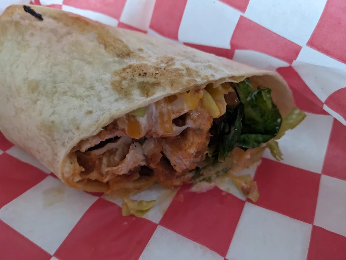 Big Buffalo Chicken Wrap