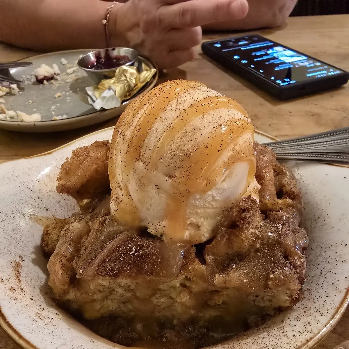 Snickerdoodle Bread Pudding