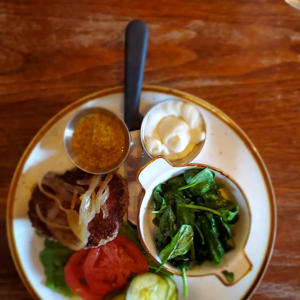 The Tin Top Old Fashioned Burger