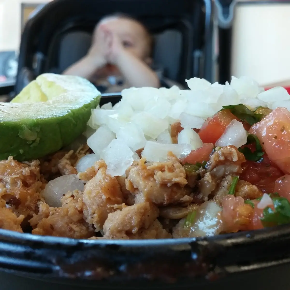 Pollo Asado Avocado Bowl
