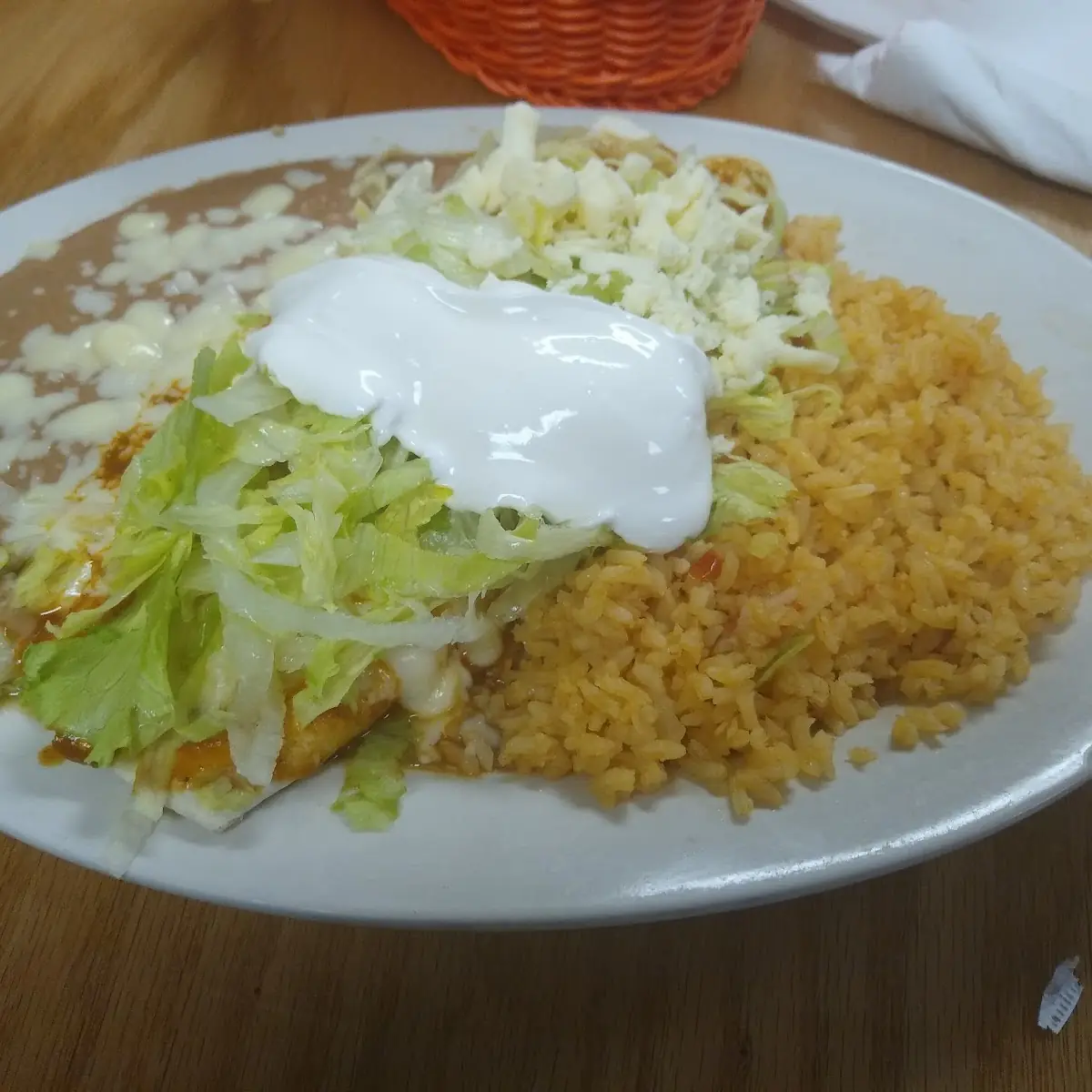 Chicken Burrito Supreme