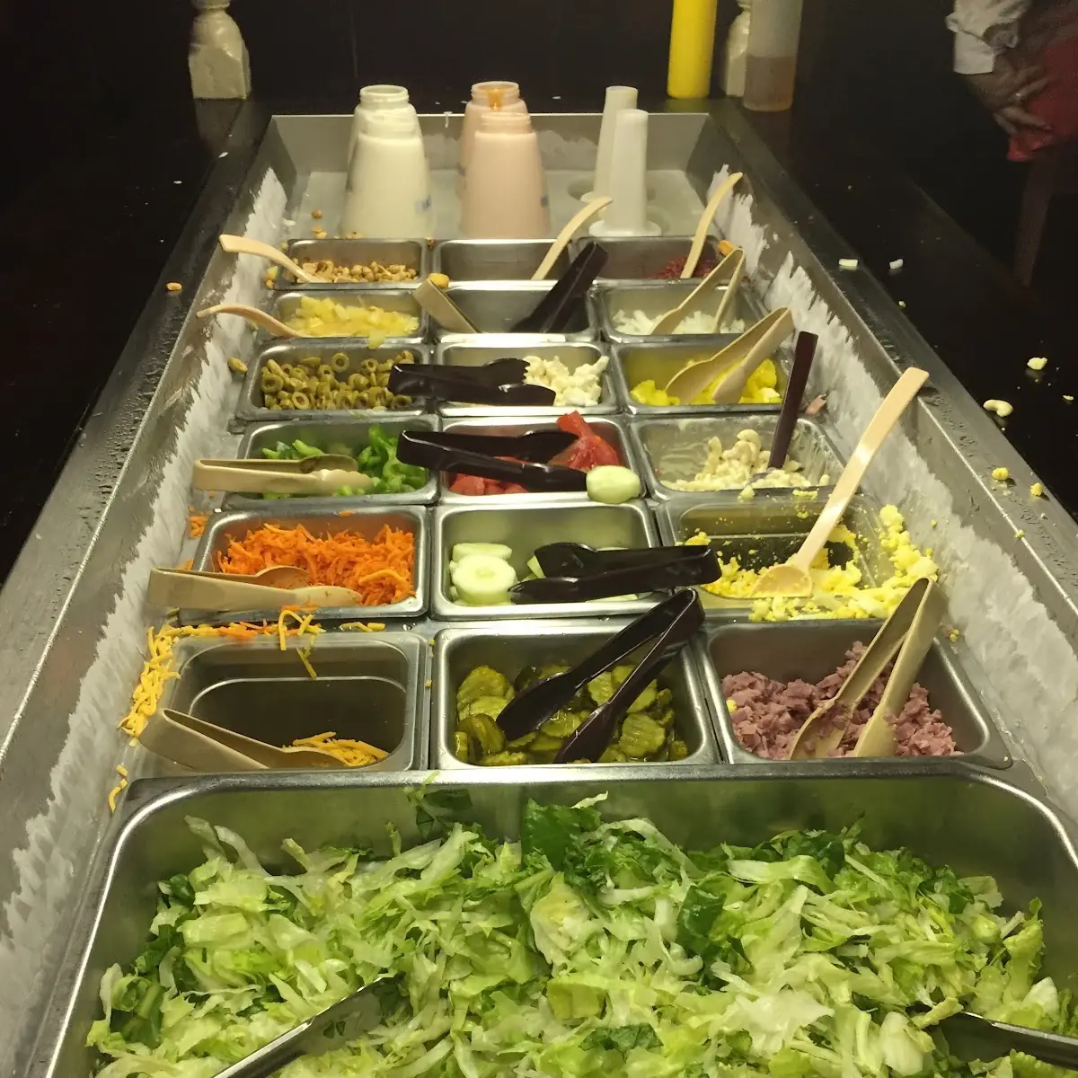 Salad Bar Alone