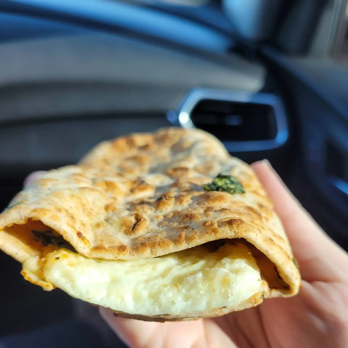 Spinach Feta & Egg White Wrap