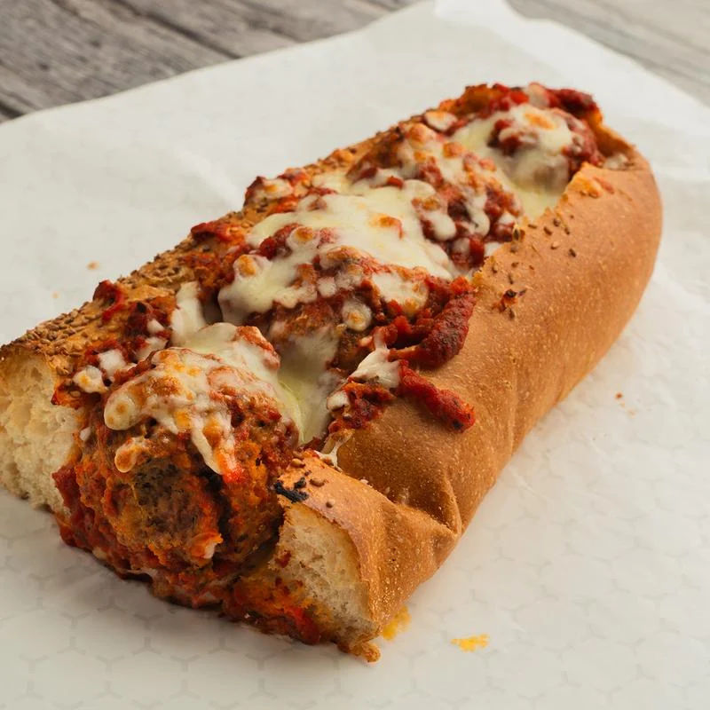 Meatball Sub with Cheese