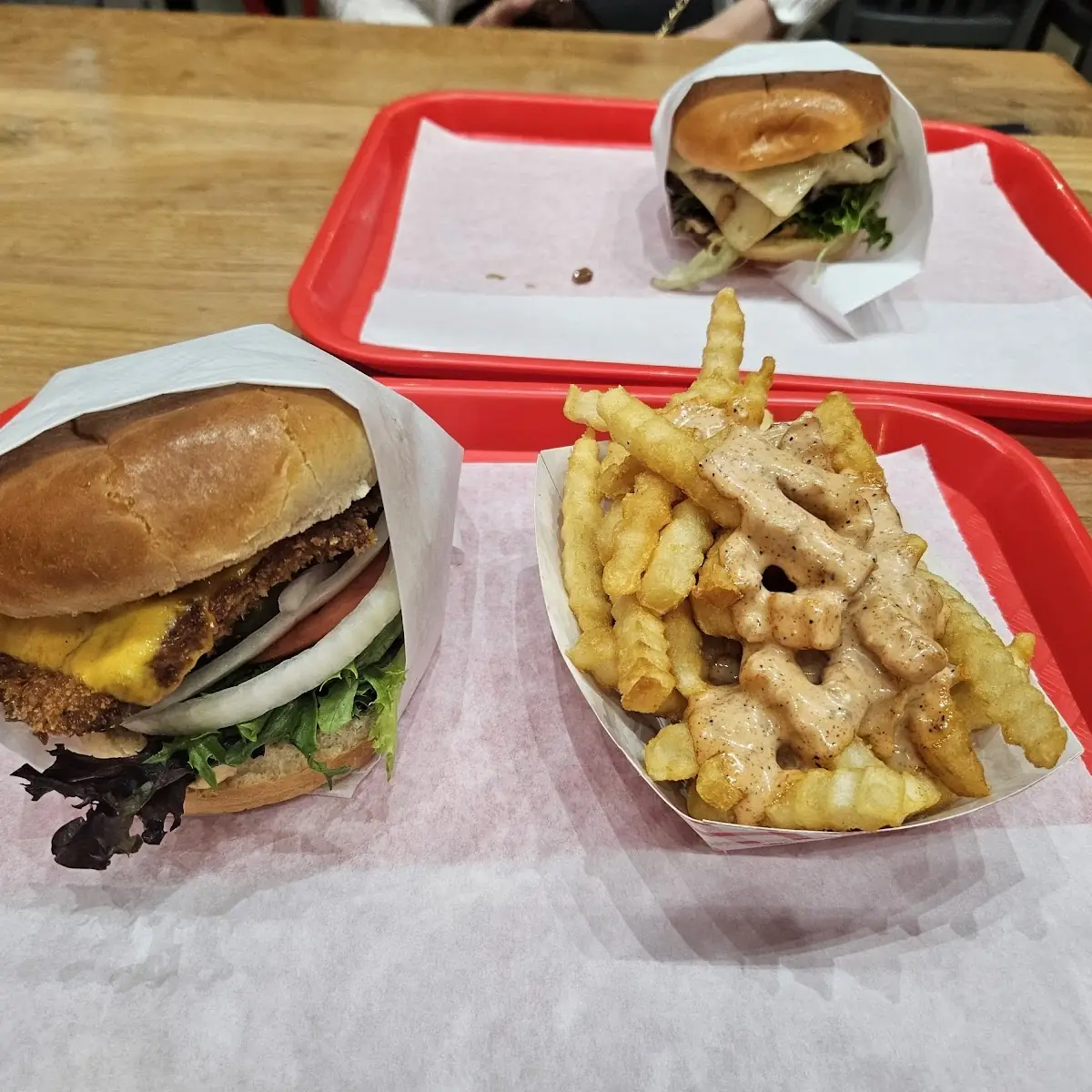 Fried Chicken Burger