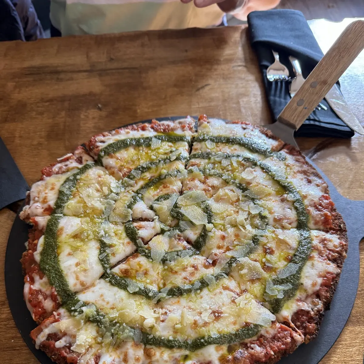 Chicken Parm Pizza for 2