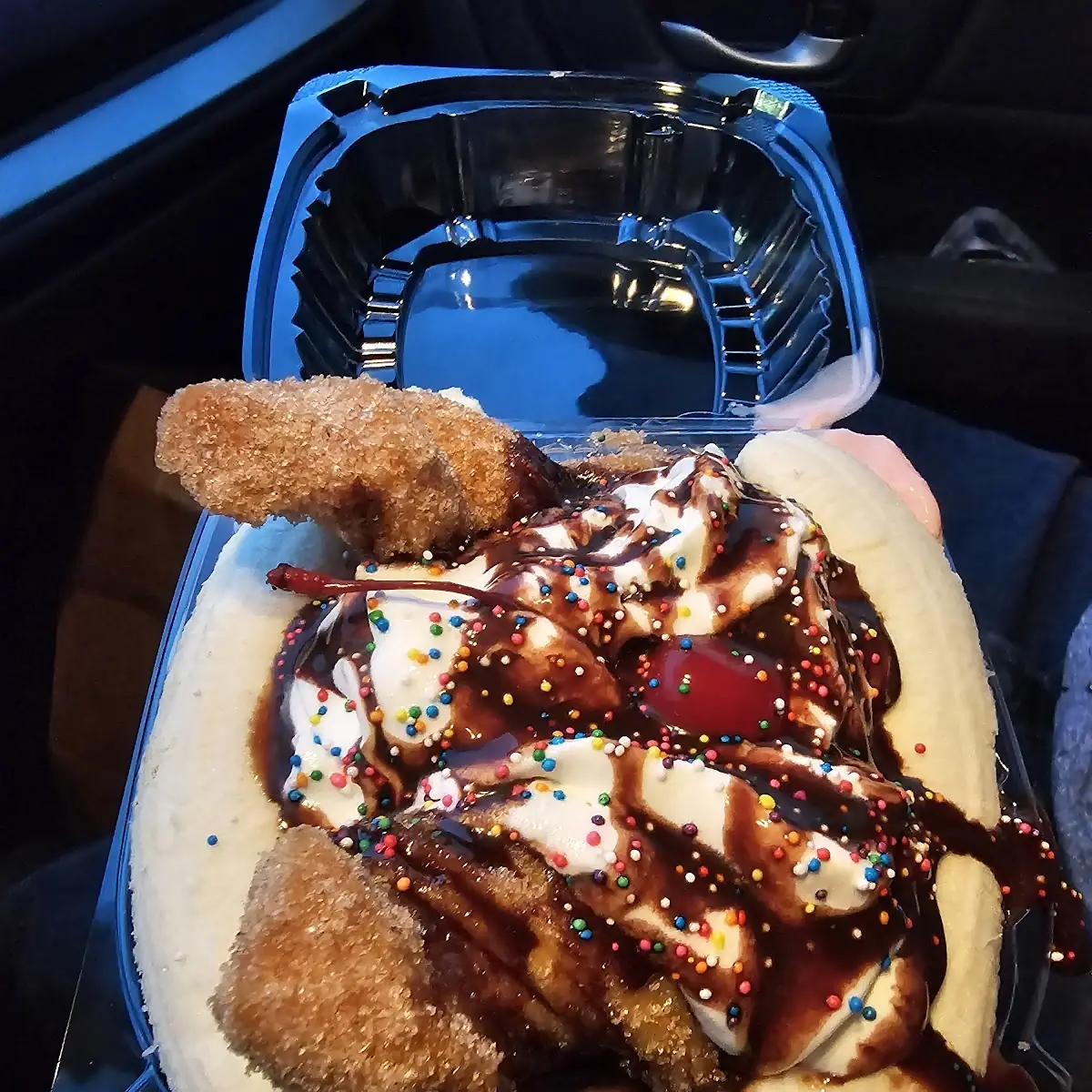 Churro Sundae