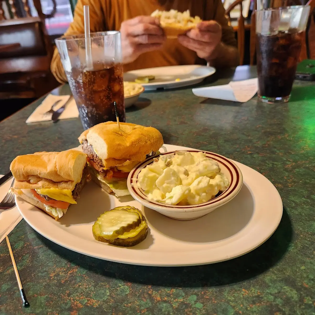 Cheese Burger Sub
