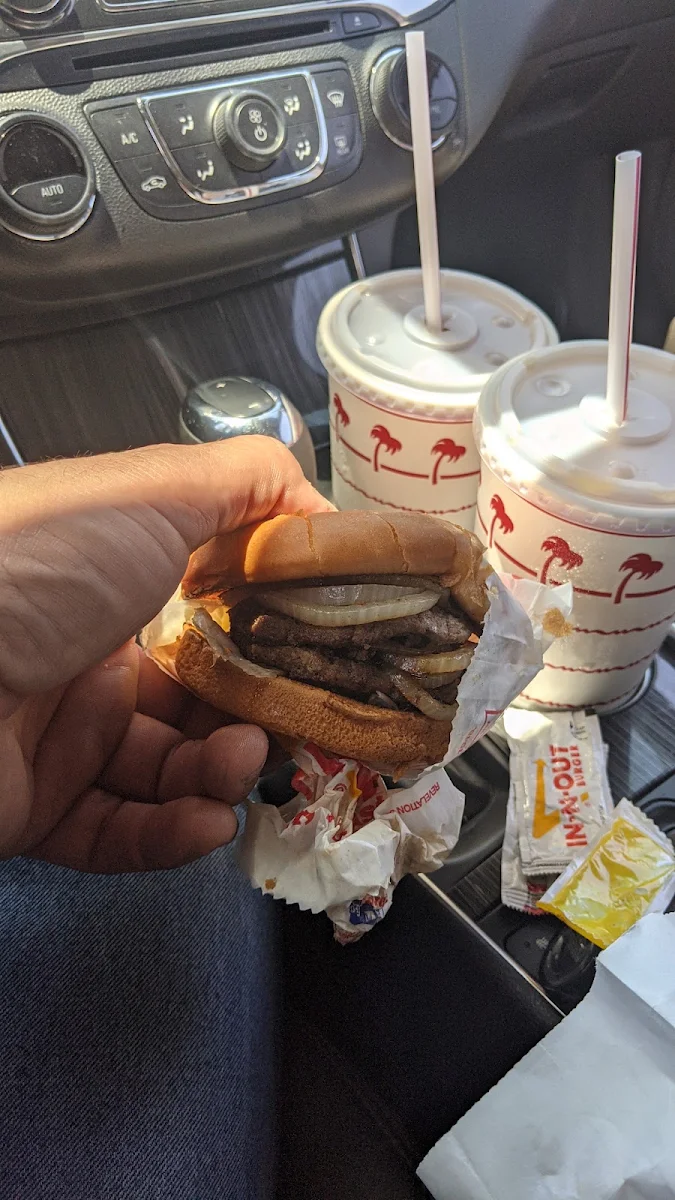 Double Meat with Whole Grilled Onions