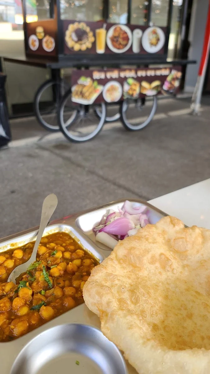 Vegan Cholle Bhature