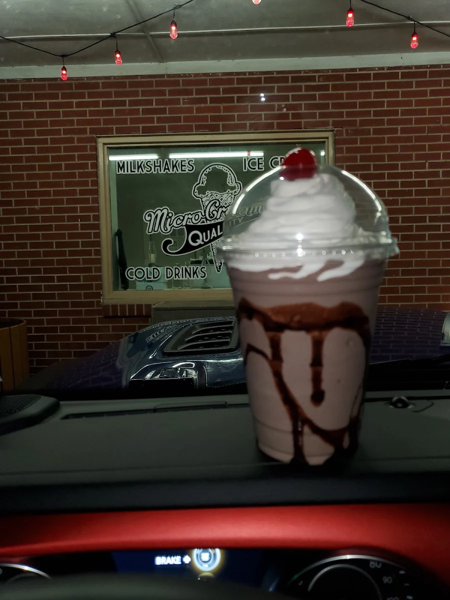 Cookie Dough Coal Mine Milkshake
