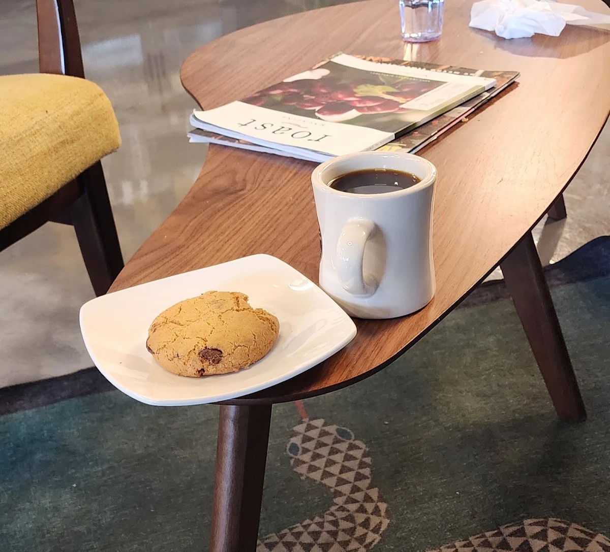Coffee and a Chocolate Chip Cookie