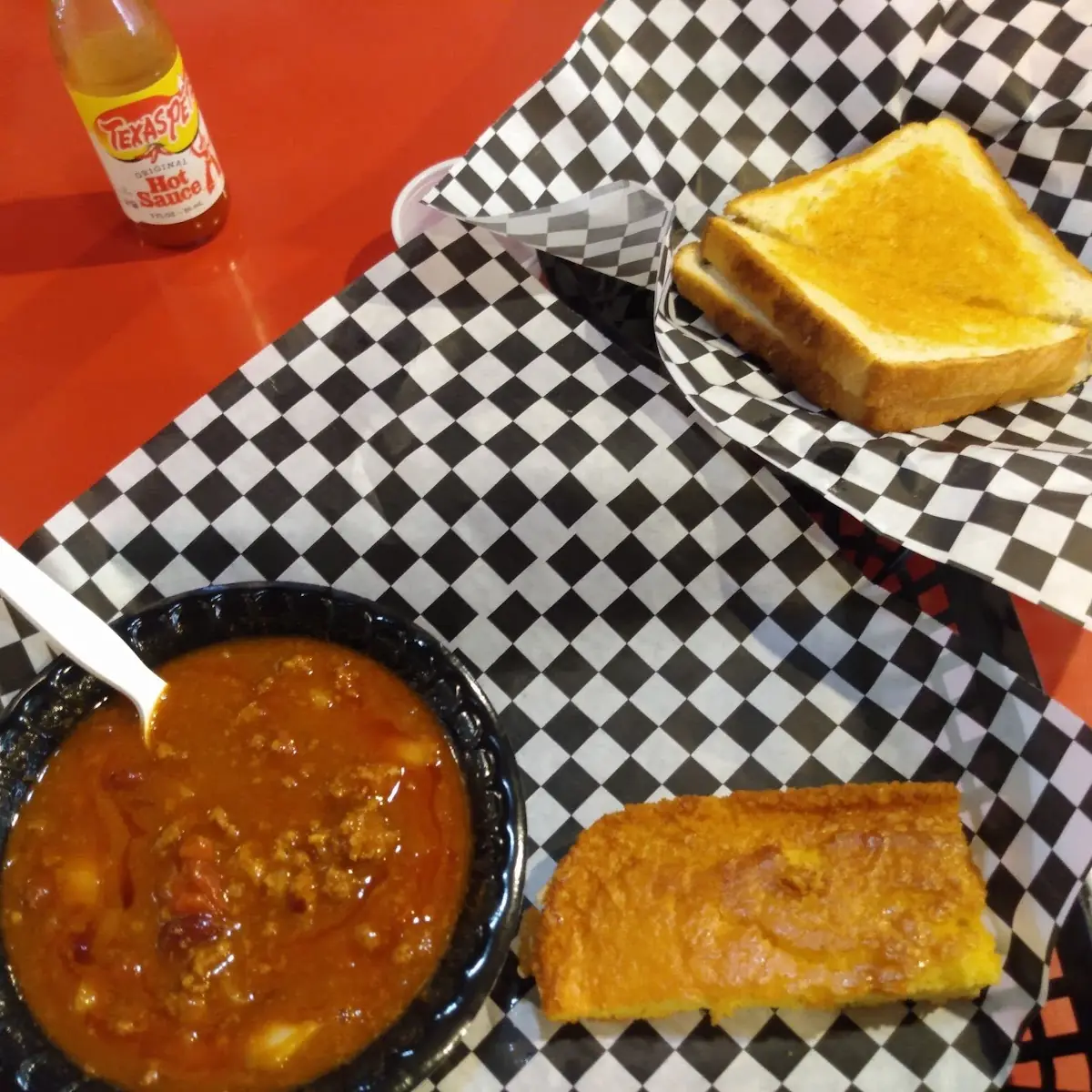 Chili and Grilled Cheese