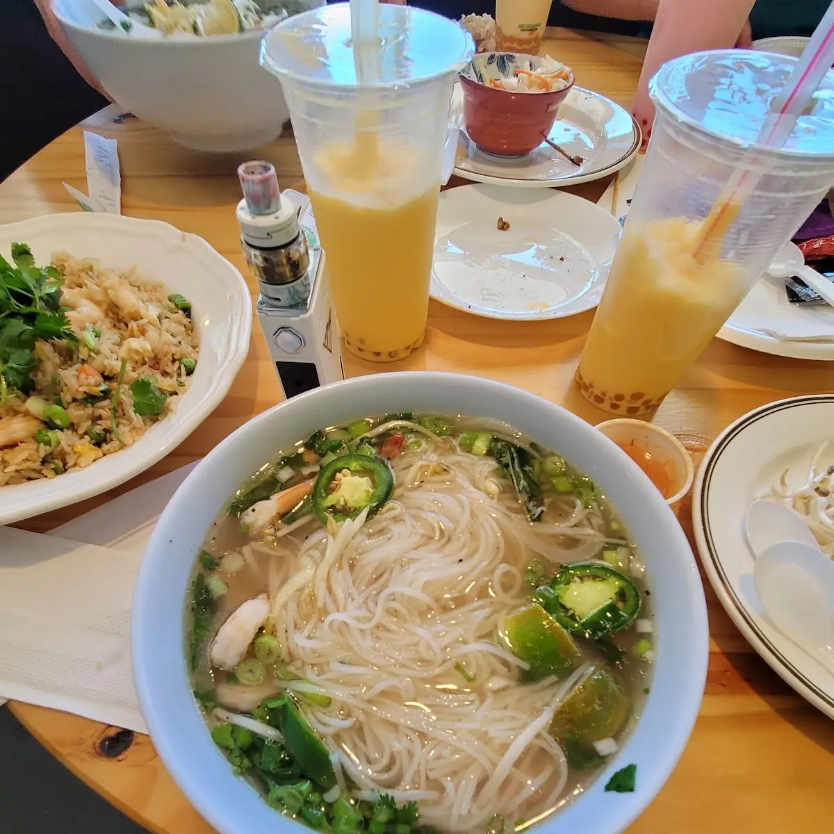 Shrimp Noodle Soup