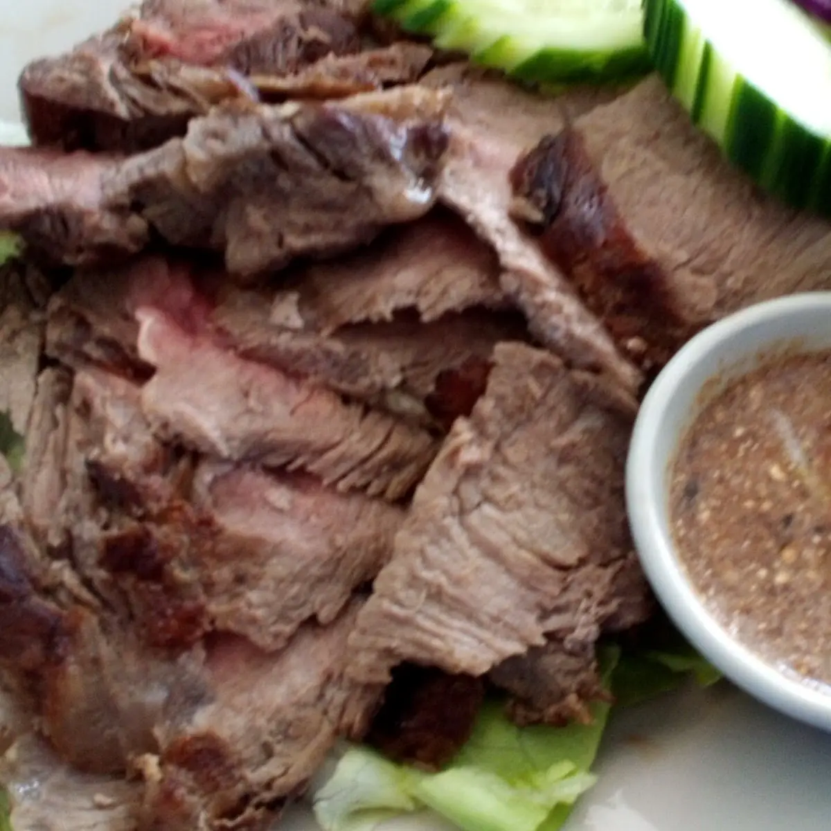Nam Tok Beef Salad
