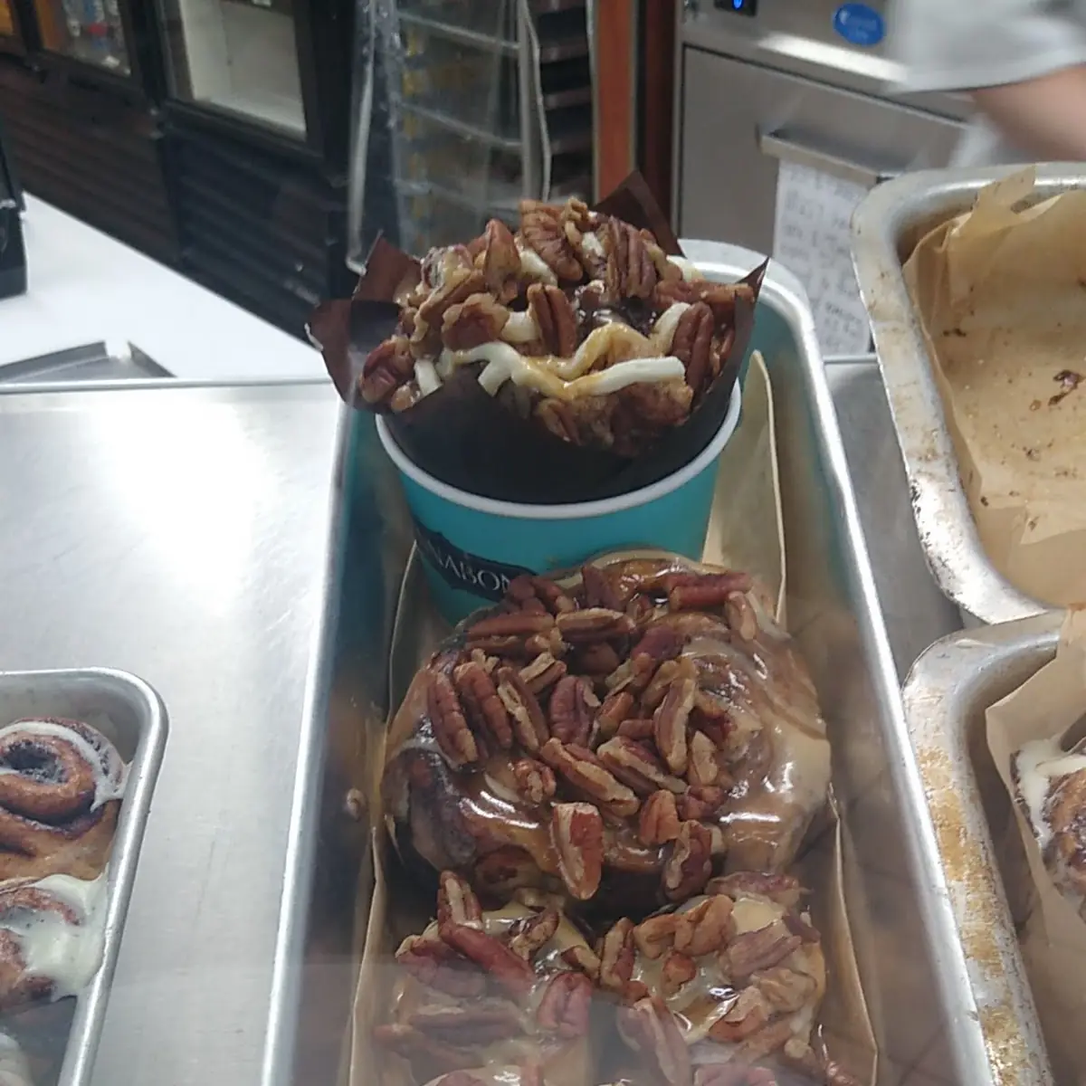 Pecan Cinnamon Roll