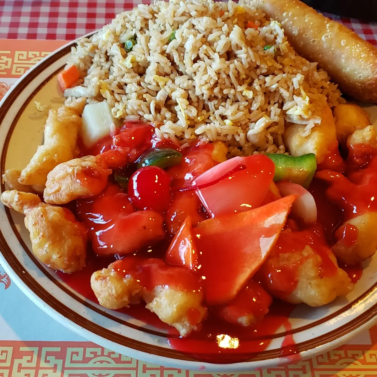 Sweet and Sour Chicken Combo C6