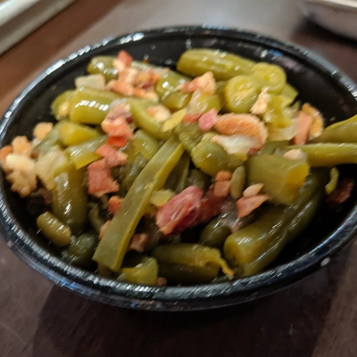 Green Beans with Bacon