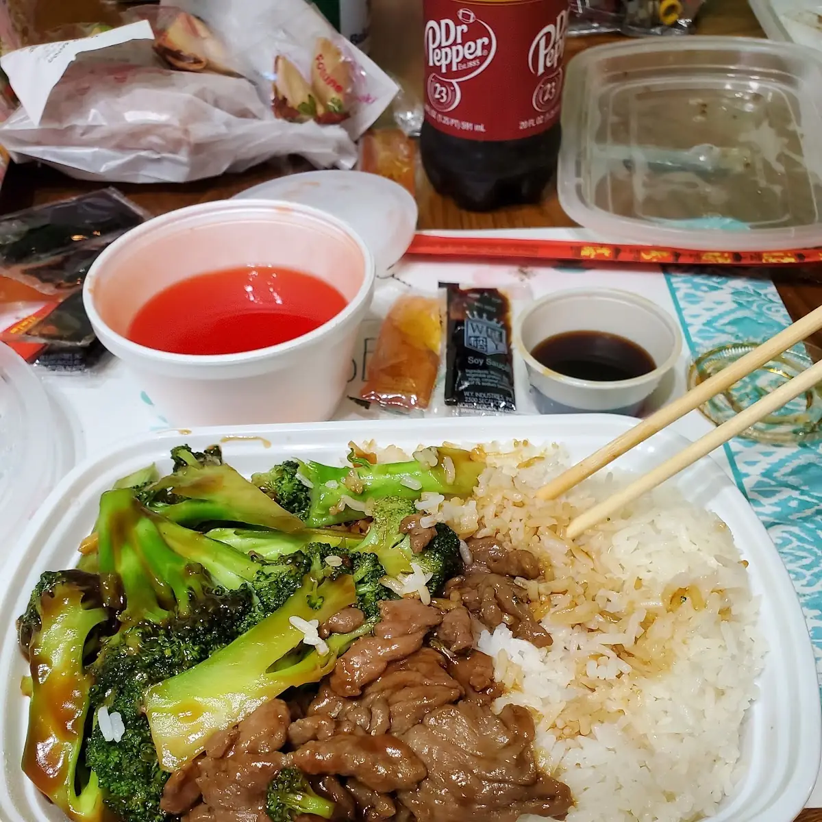 Beef with Broccoli with Oyster Sauce