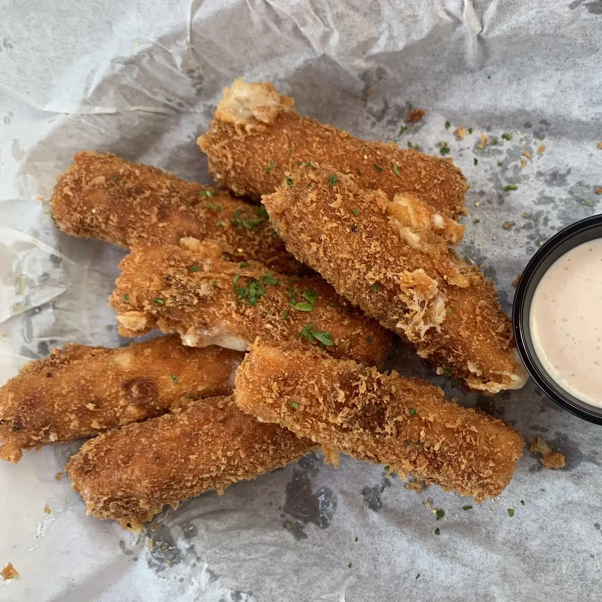 Fried Cheese Sticks
