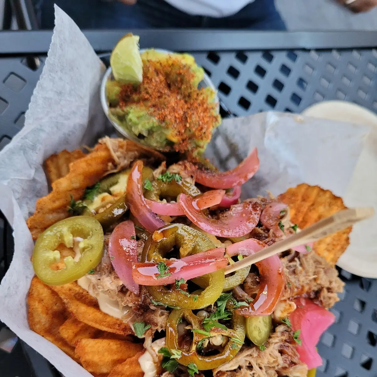 Nachos with Pulled Pork