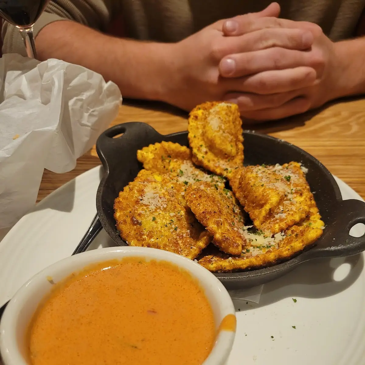 New Bread and Dipping Sauce Trio