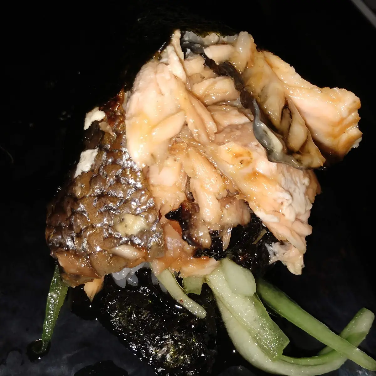 Salmon Skin Hand Roll