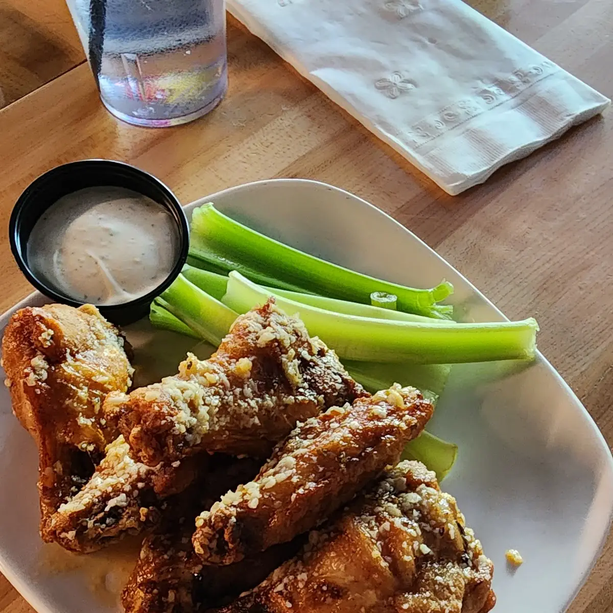 Garlic Parmesan Wings