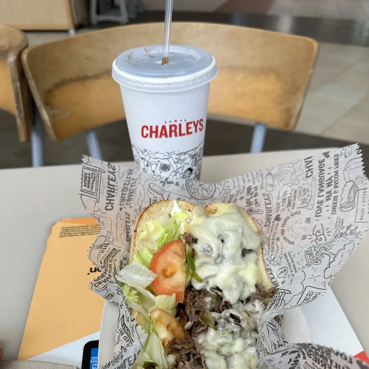 Philly Cheese Steak Sandwich