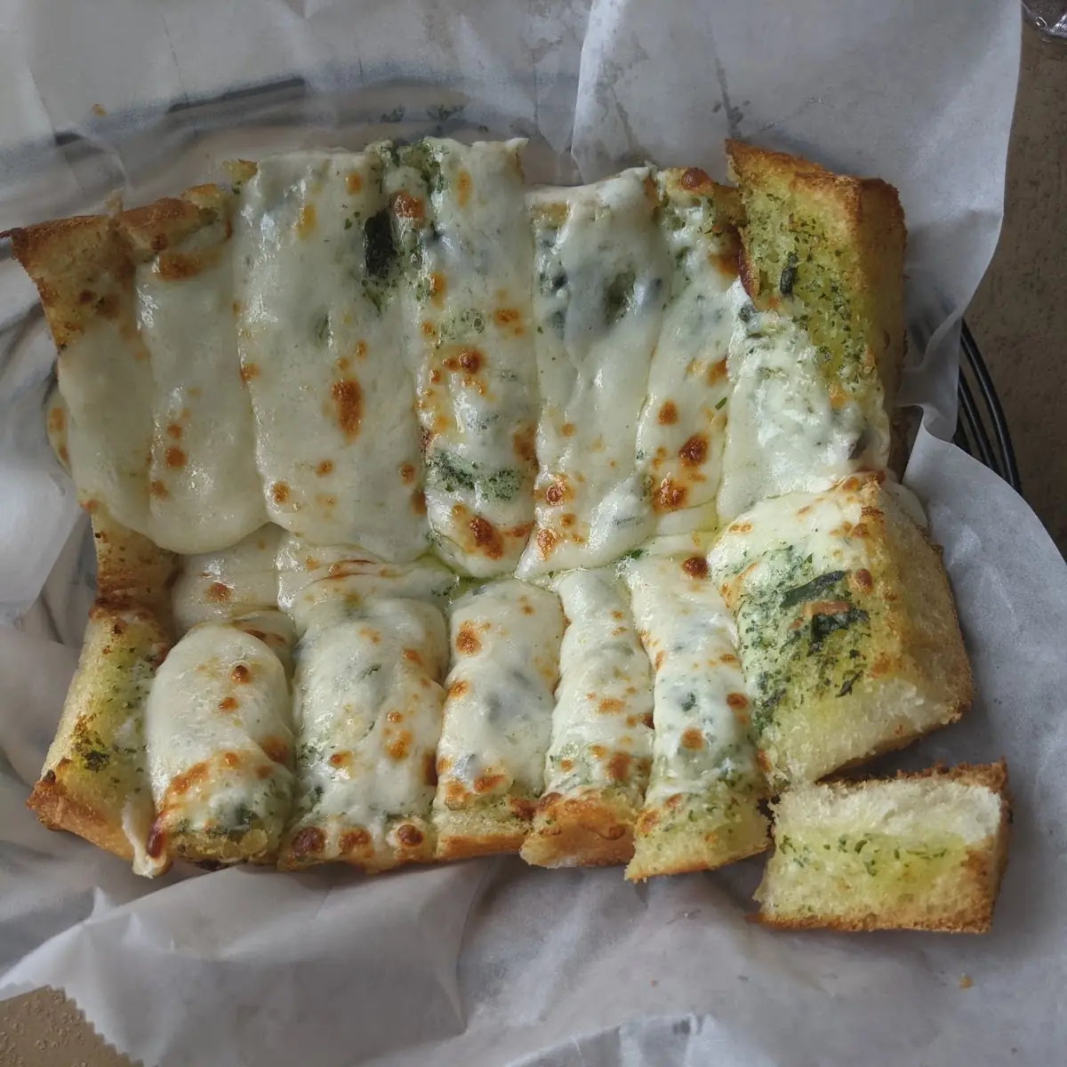 Cheesy Garlic Bread