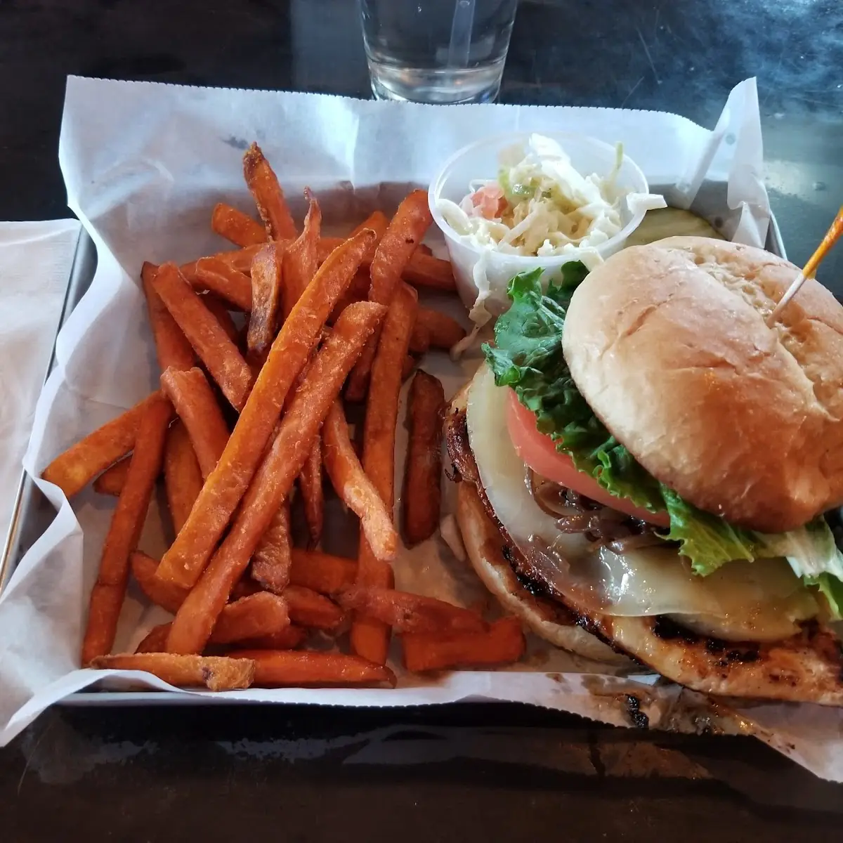 Jamaican Chicken Sandwich