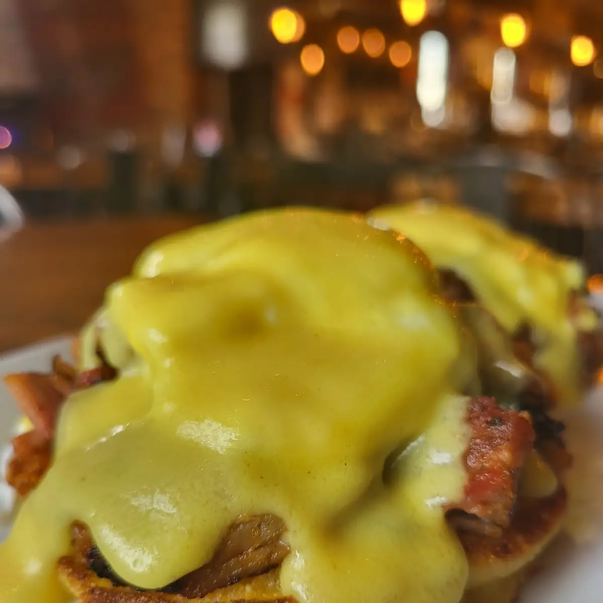 Pulled Pork Eggs Benedict