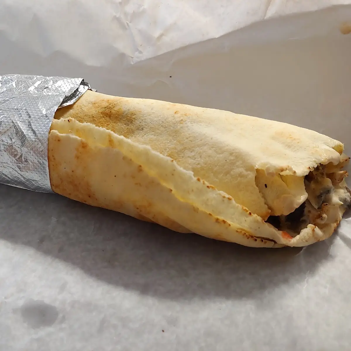 Beef Shawarma Wrap