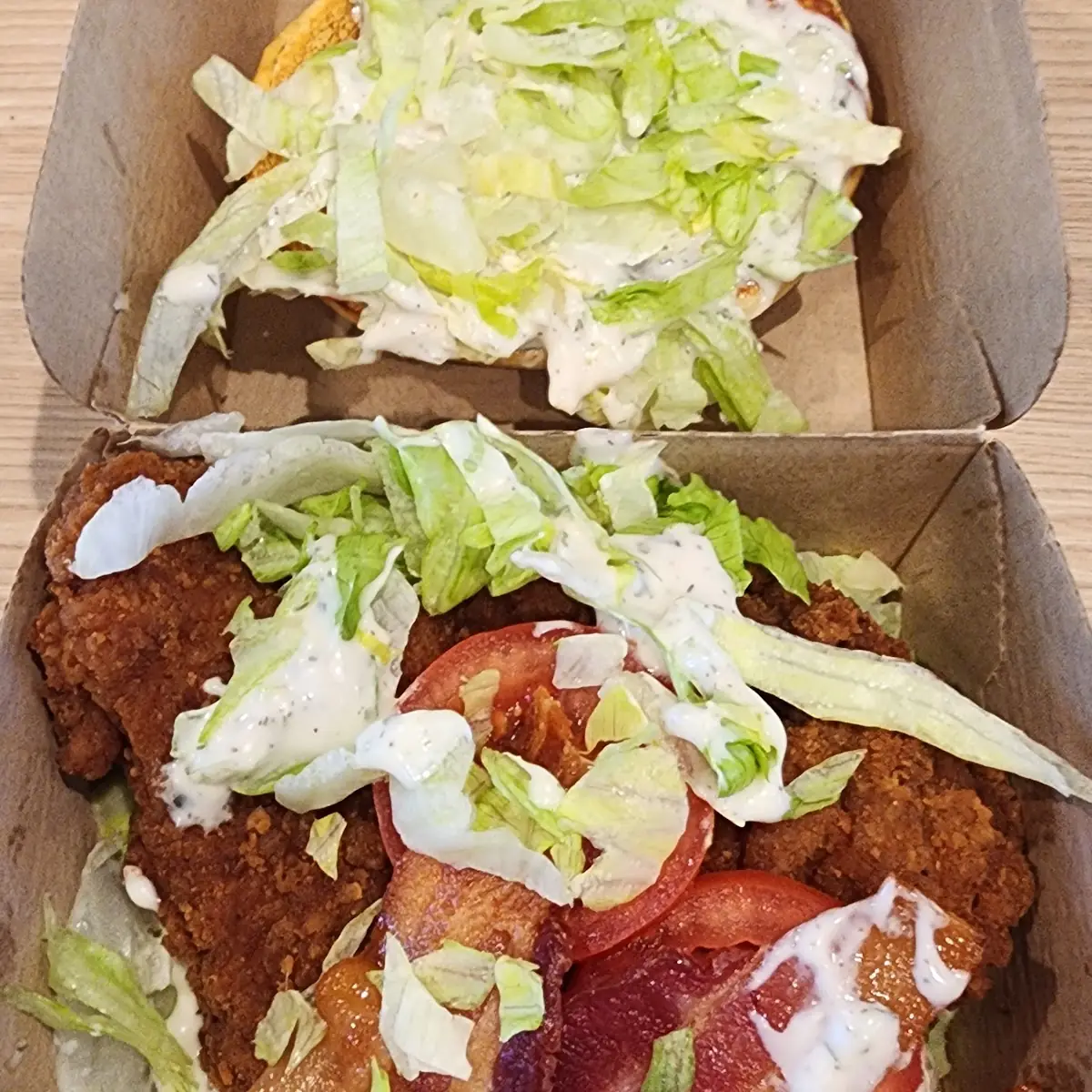 Deluxe Mccrispy Chicken Sandwich