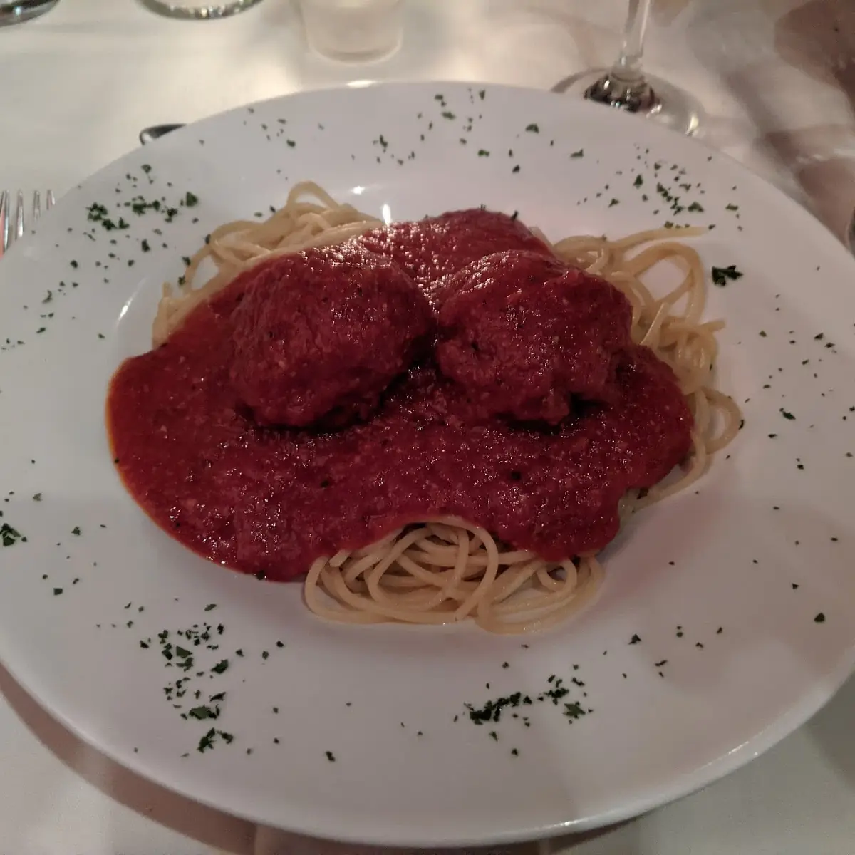Spaghetti & Meatballs