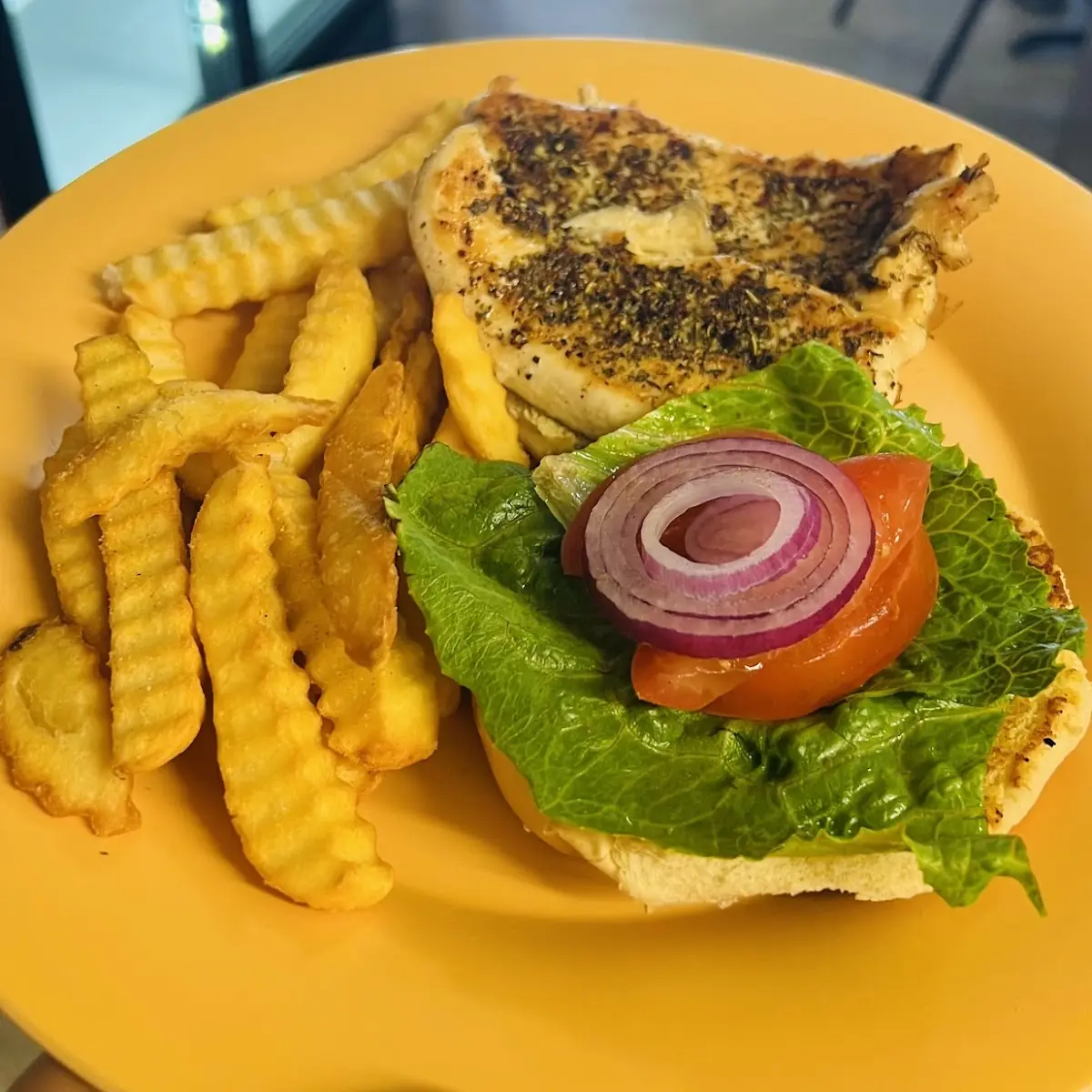 Grilled Chicken Burger