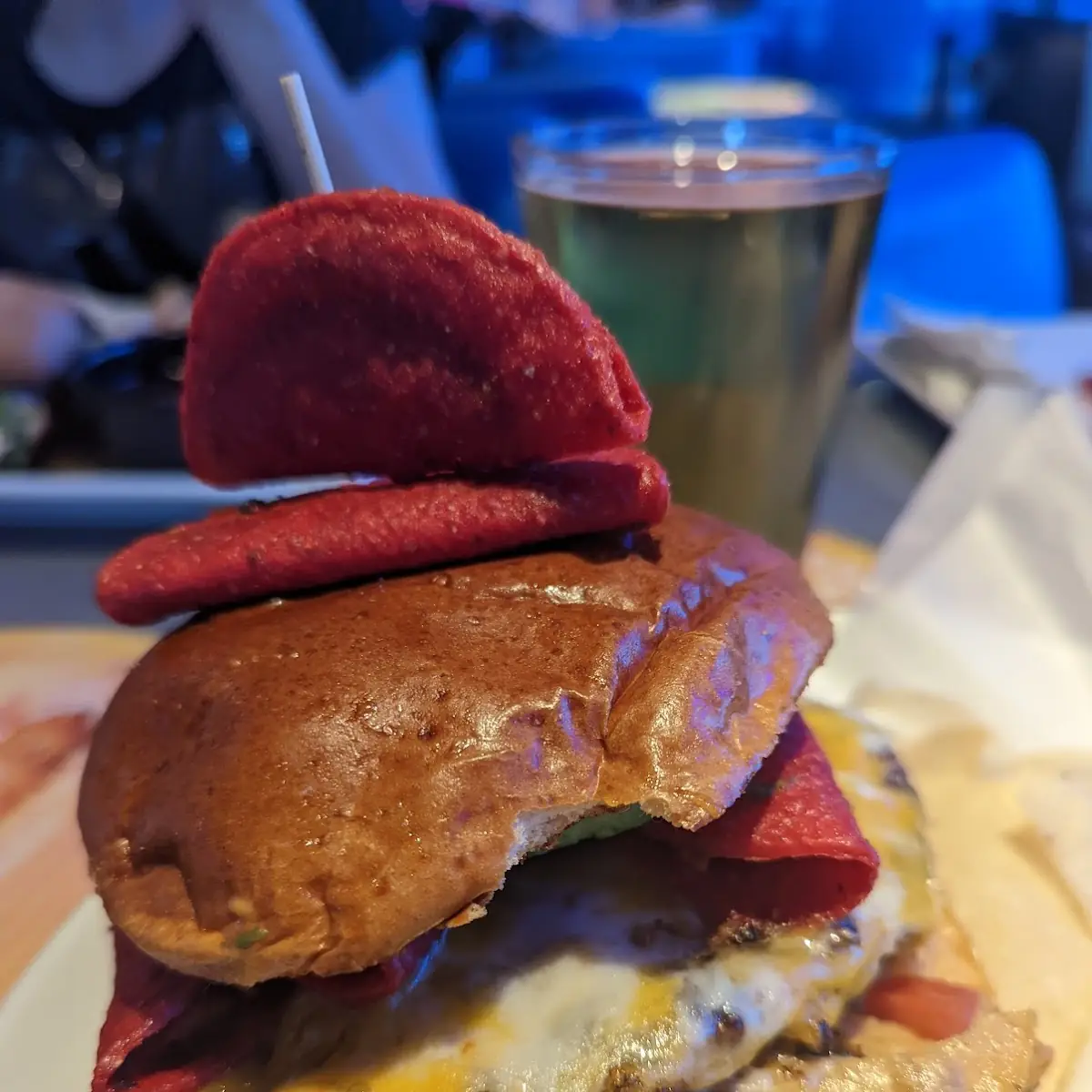 Triple Bacon Burger