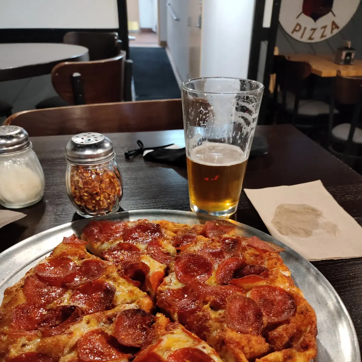 Pepperoni Pizza and Space Dust IPA