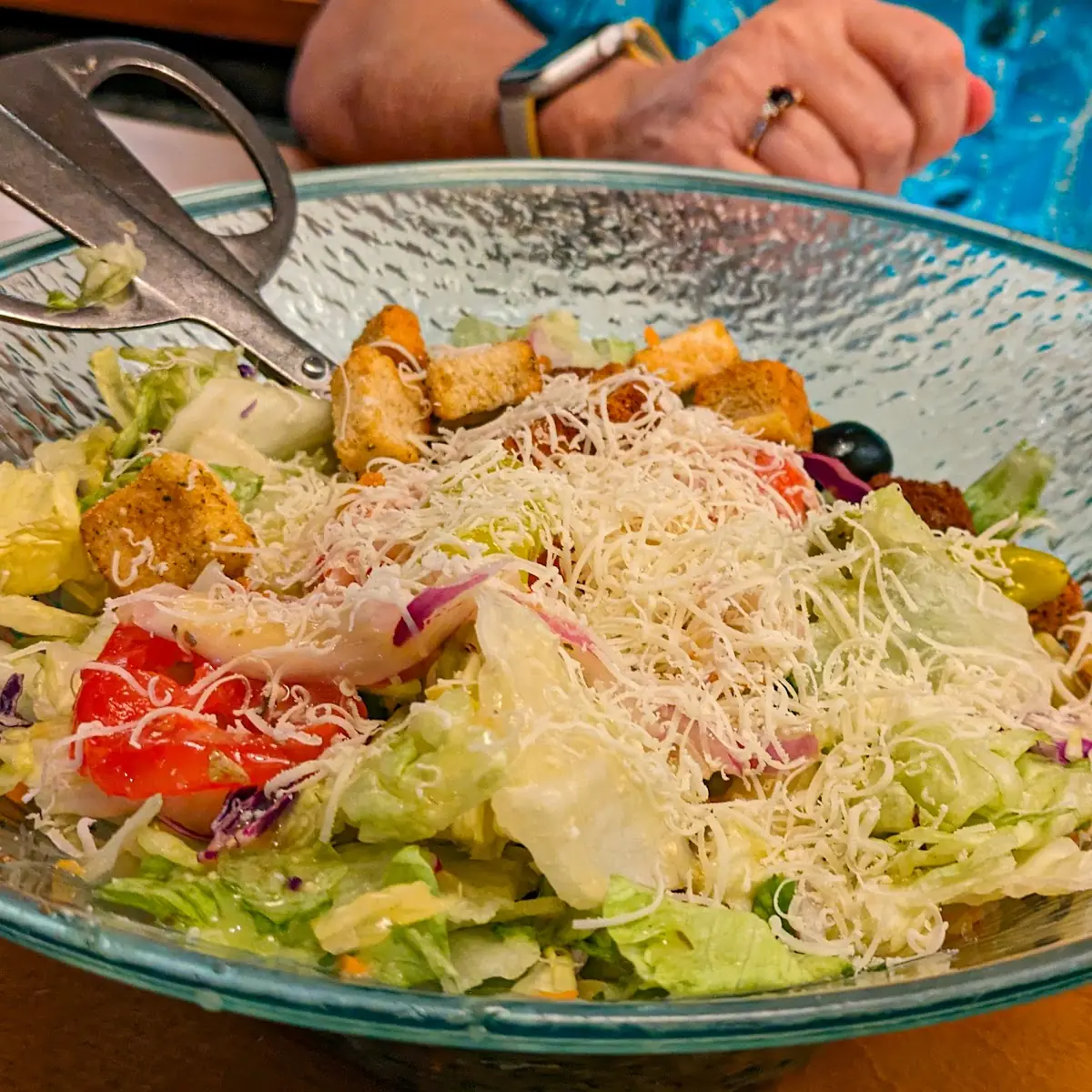 Salad & Bread Sticks