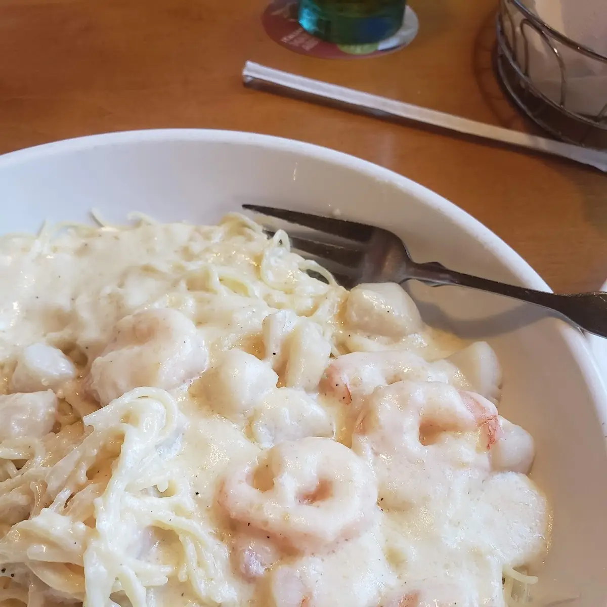 Sea Food Alfredo Pasta
