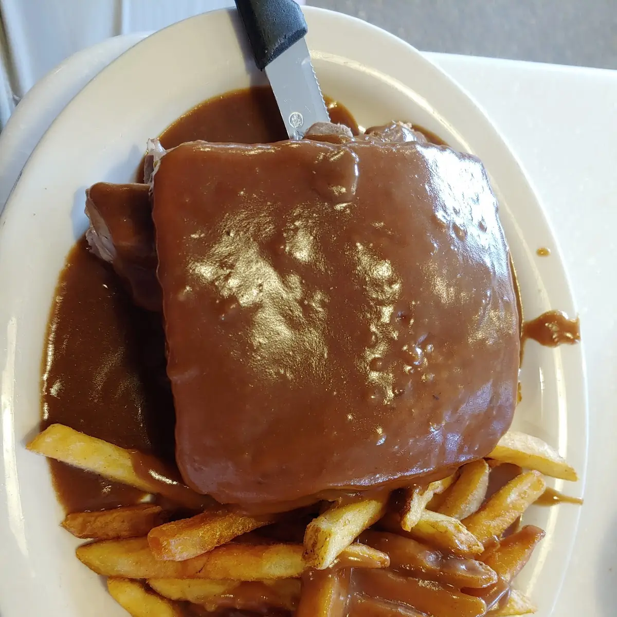 Hot Roast Beef Sandwich