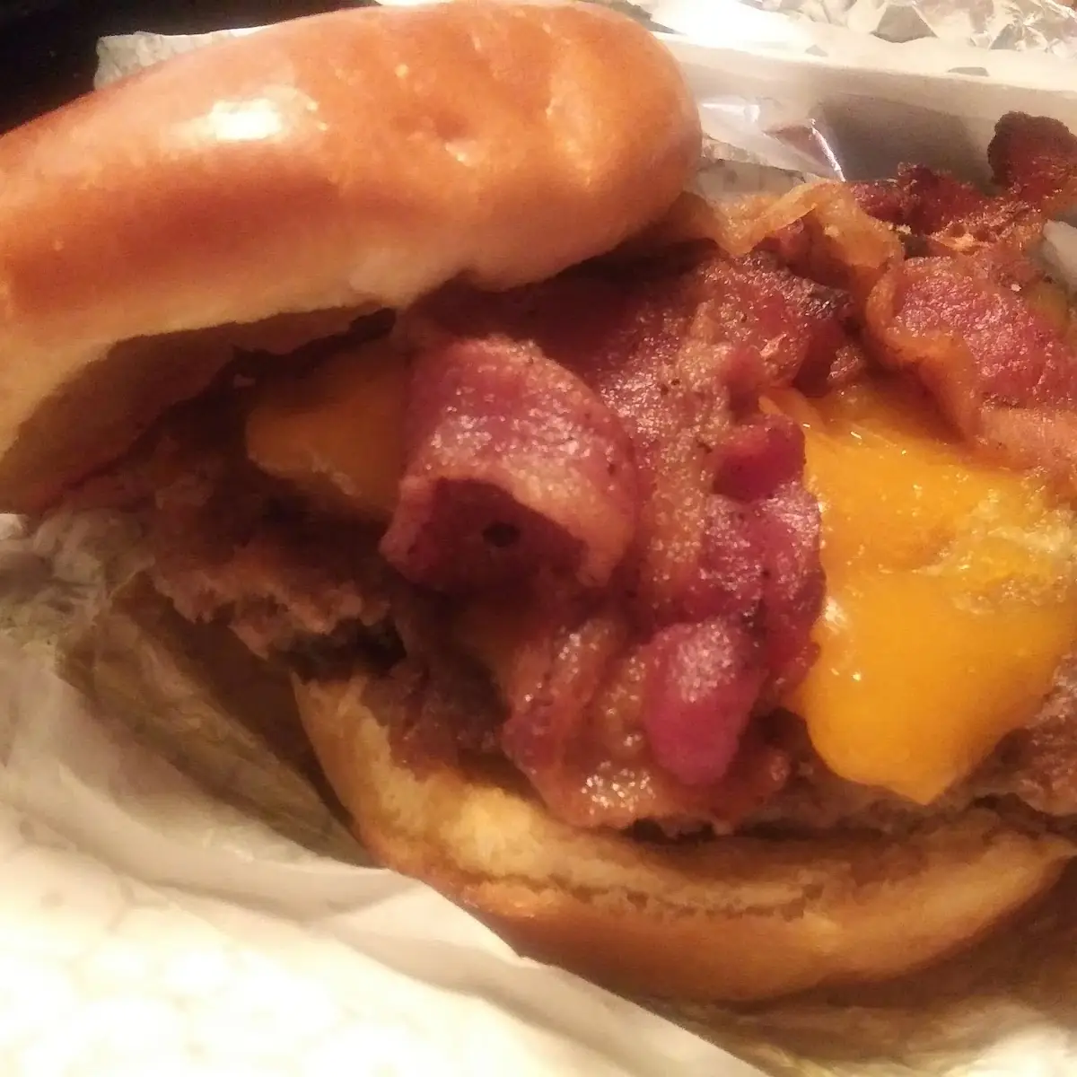 Bacon Cheddar Burger