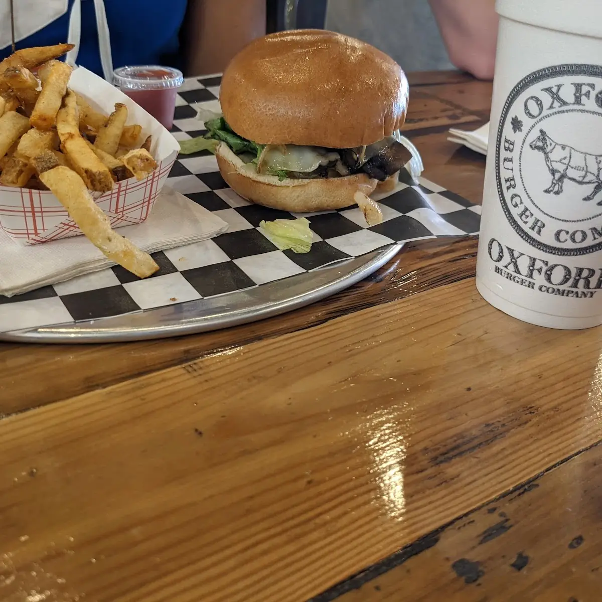 The Portebello Mushroom Burger