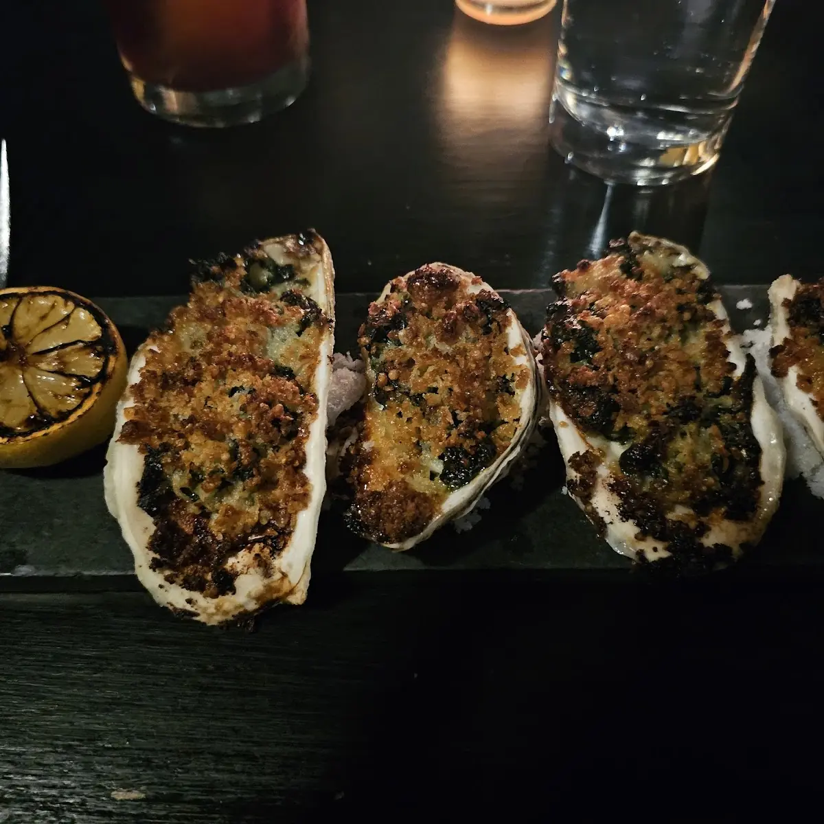 Oysters Rockefeller
