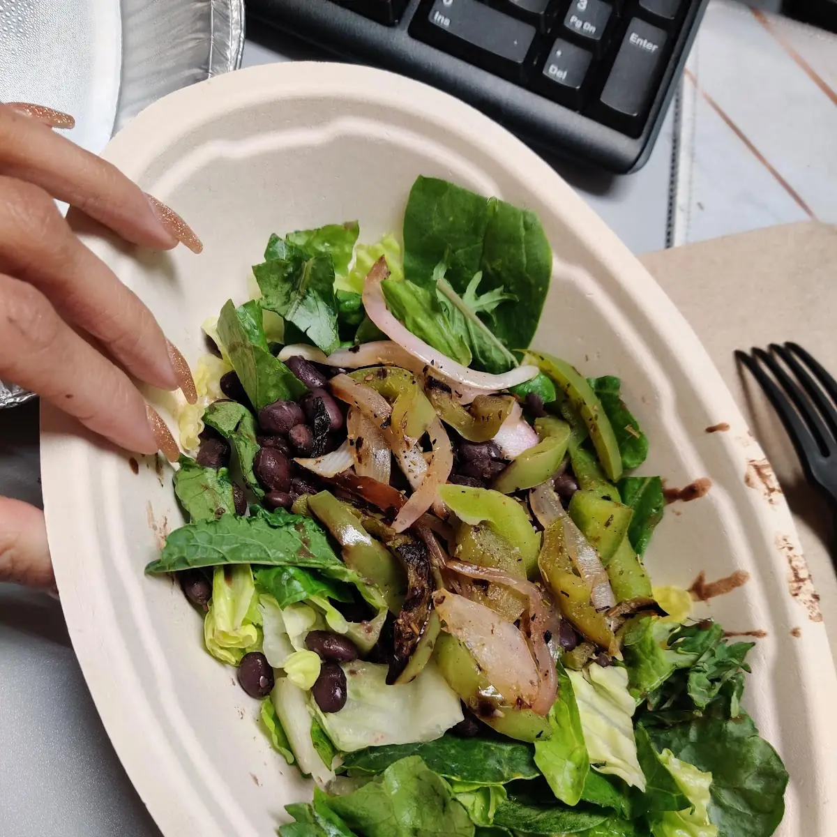 Vegetarian Fajitas Bowl